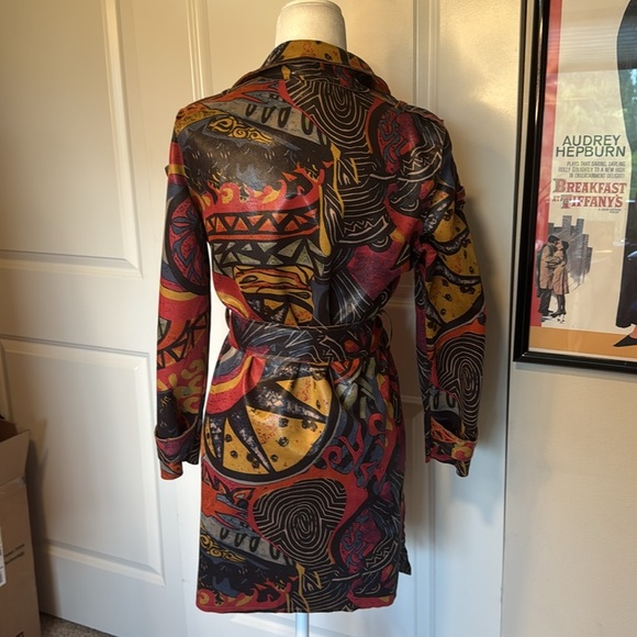 PALILA Women’s Wrap Dress/Jacket w/ belt; Large; Front working Pockets; NWOT. - Picture 4 of 11